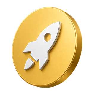 3D candlestick chart trading icon featured on the Renderworth how-it-works page